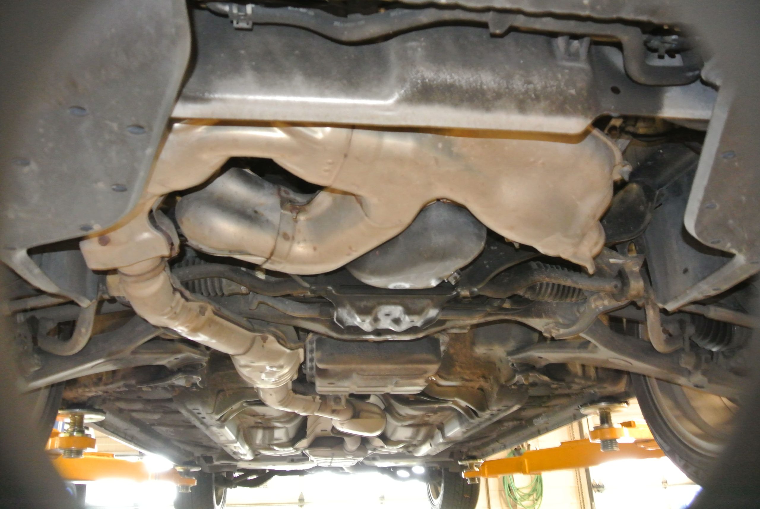 2005 & Newer Subaru Catalytic Convertor Location
