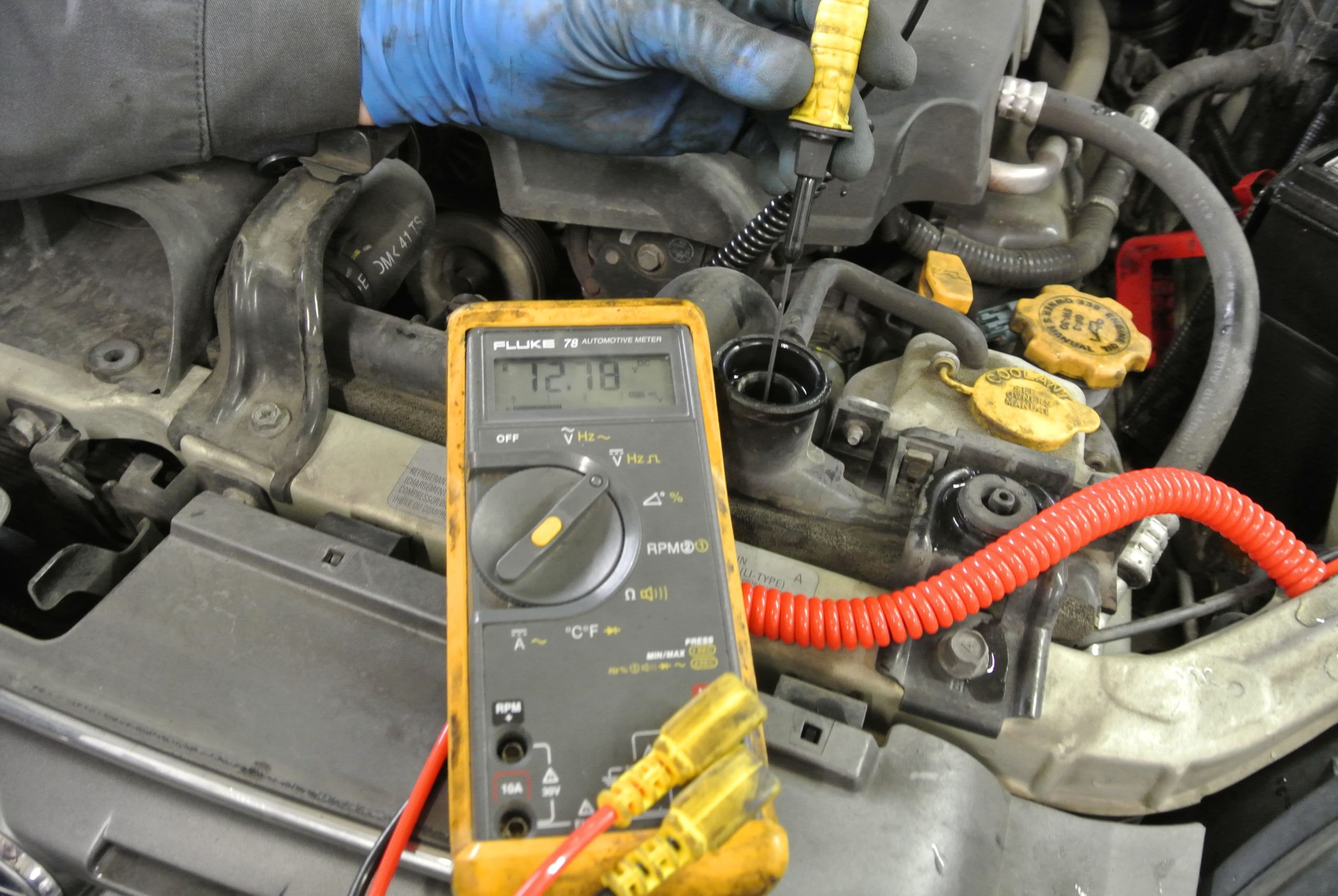 Voltage in the cooling system