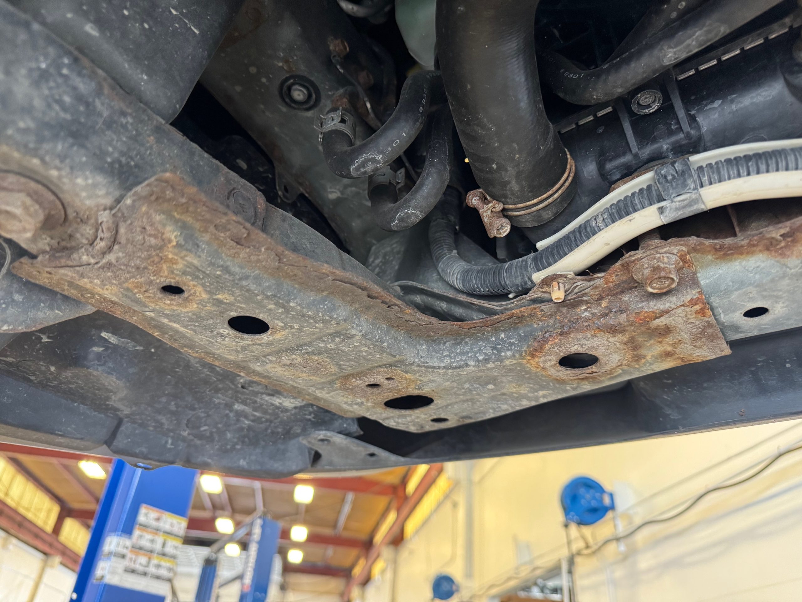 subaru forester rust